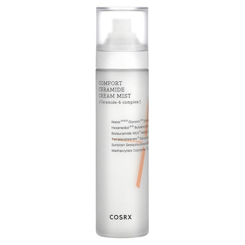 8809598453081-CosRx-Comfort-Ceramide-Cream-Mist-405-fl-oz-120-ml كوسركس بخاخ مرطب بالسيرامايد لتهدئة البشرة - 120مل - الصورة 1