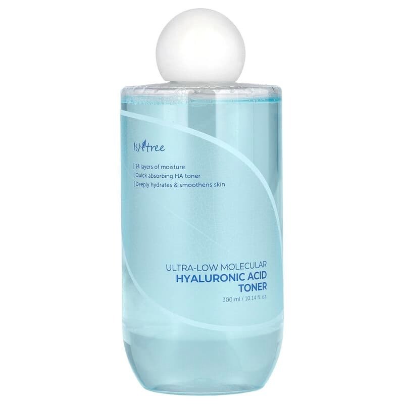 8809800940637-ISNtree-Ultra-Low-Molecular-Hyaluronic-Acid-Toner-1014-fl-oz-300-ml اسنتري تونر حمض الهيالورونيك المنخفض الجزيئات 300مل - الصورة 1